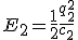 E_2=\frac{1}{2}\frac{q_2^2}{c_2}